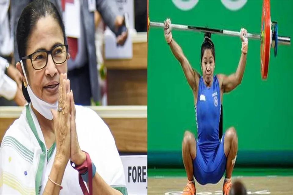 Mamata Banerjee congrachulate 'Golden Girl' Mirabai Chanu