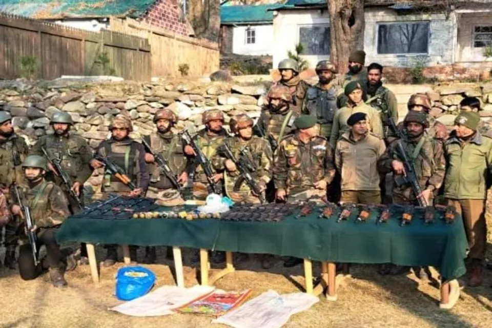 Huge quantity of arms and ammunition recovered in Uri