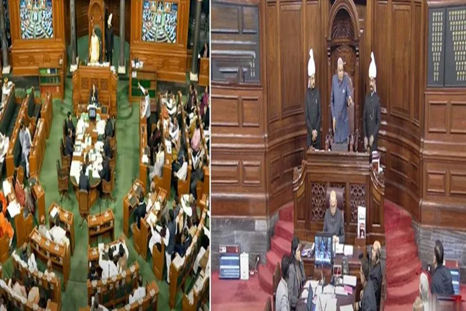 Due to Adani row, Rajyasabha-Loksabha adjourned till 12 noon