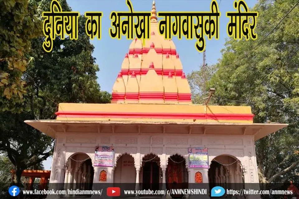 दुनिया का अनोखा नागवासुकी मंदिर