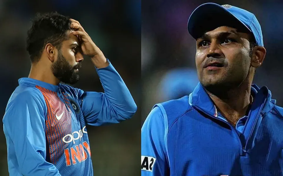 'I told him come on man, you should...' - Virender Sehwag recalls when he got angry on Virat Kohli on-field