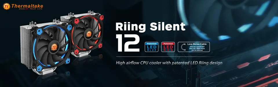 Thermaltake India unveils Riing Silent 12 CPU Cooler with PMW function