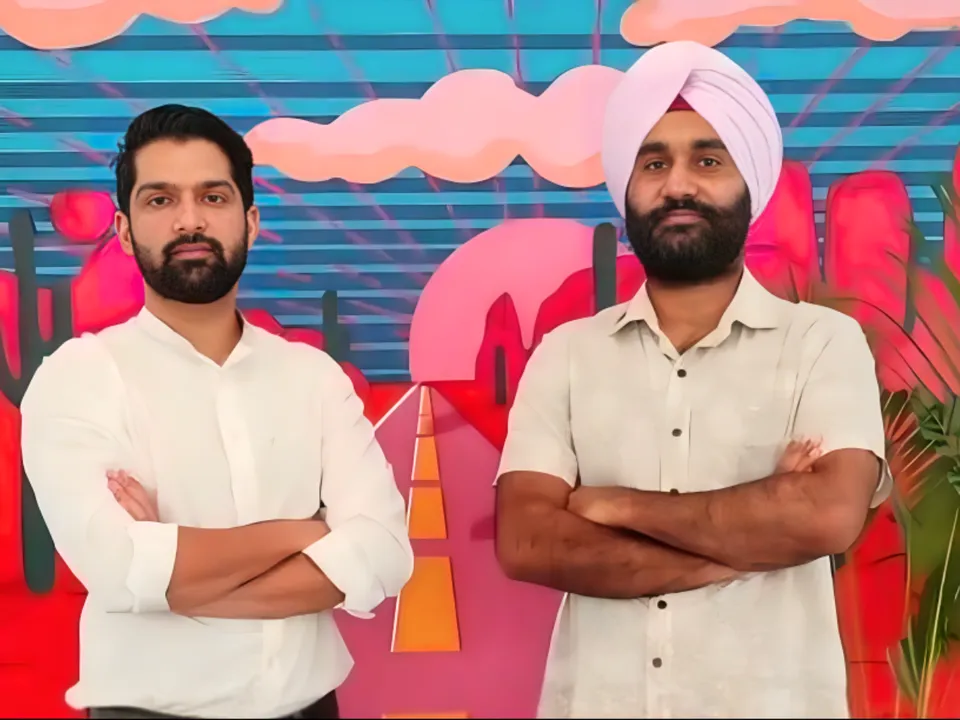 [L-R] Alekh Sanghera and Mehtab Hans, Co-founders of FarMart