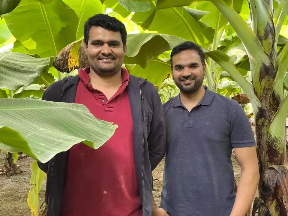 Fyllo founders Sudhanshu Rai and Sumit Sheoran