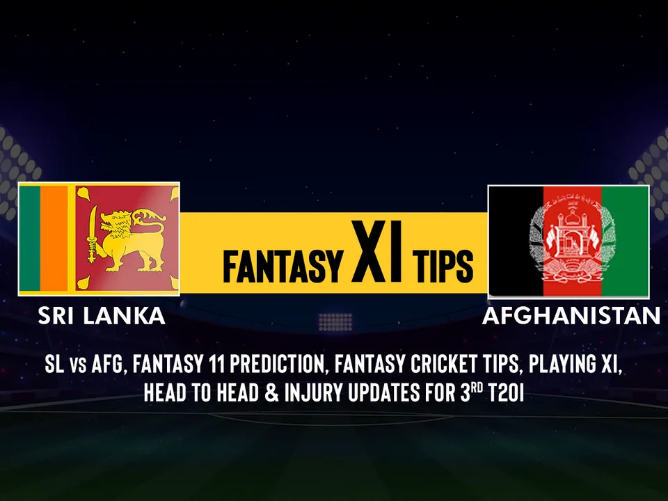 SL vs AFG Dream11