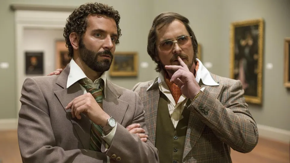 Christian Bale and Bradley Cooper