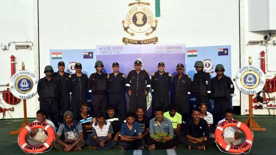 Indian Coast Guard Rescue Arabian Sea