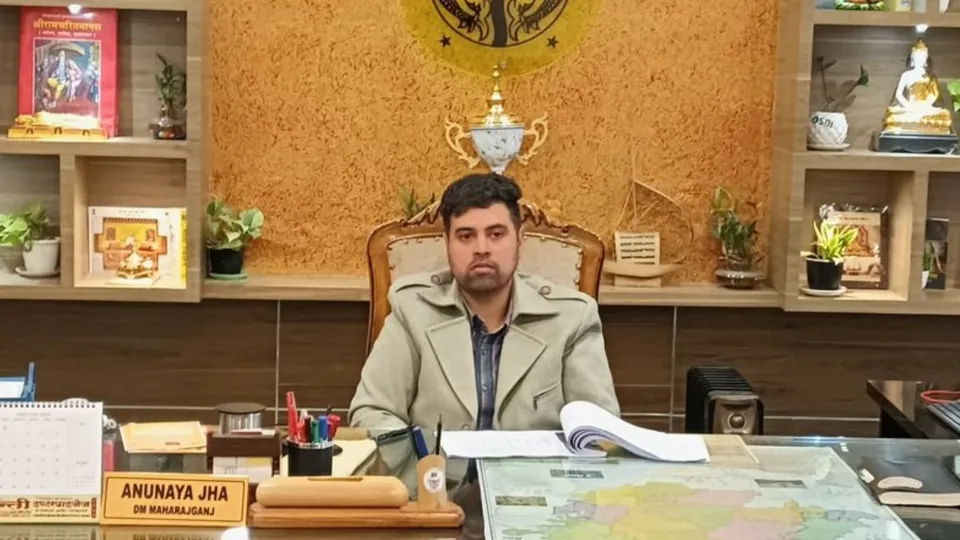 Maharajganj DM Anunay Jha