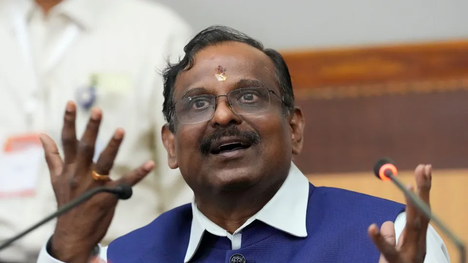 ISRO Chairman V Narayanan image