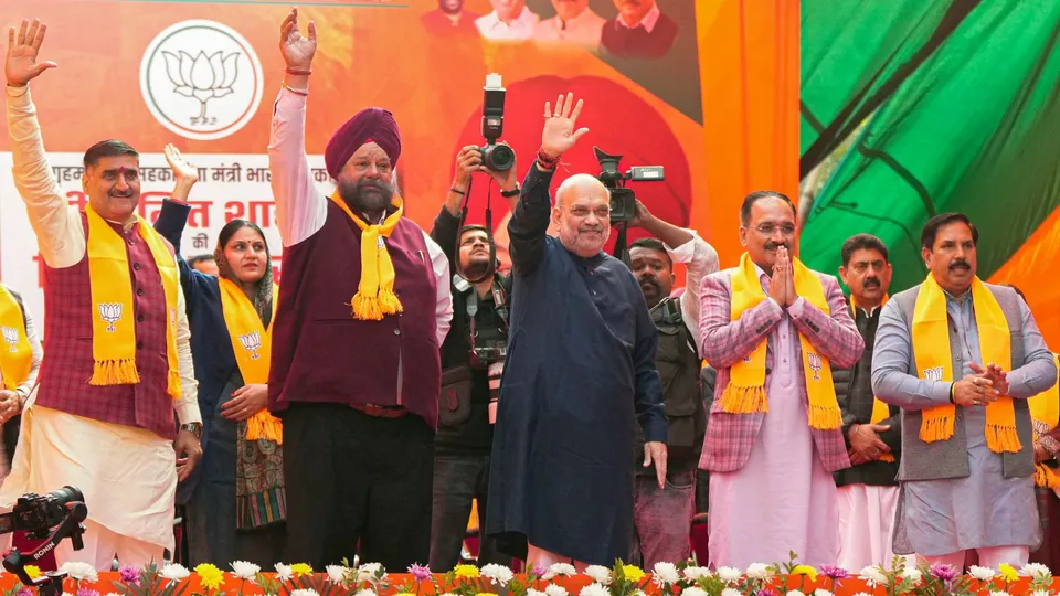 Amit Shah Delhi Elections image
