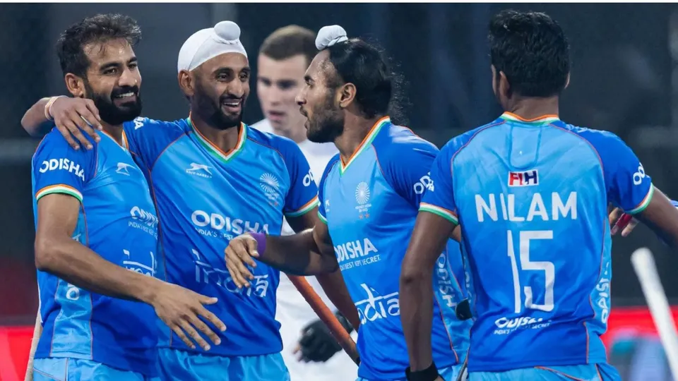 Indian hockey team image