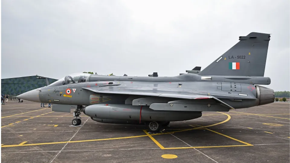 Tejas fighter jet image