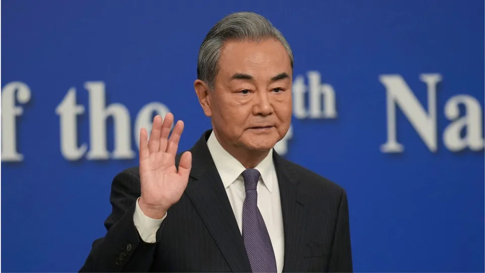 China foreign minister Wang YI image 