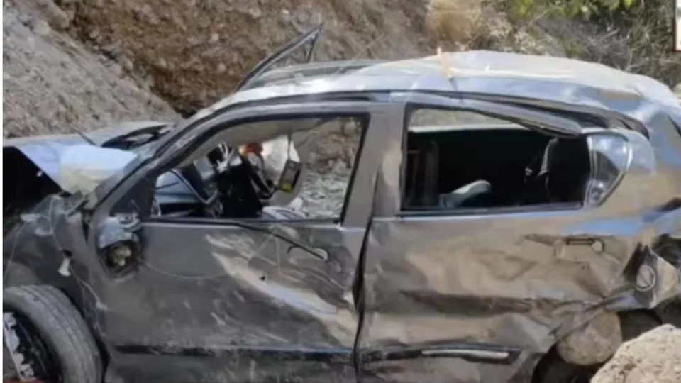 Damaged Car in Chamba