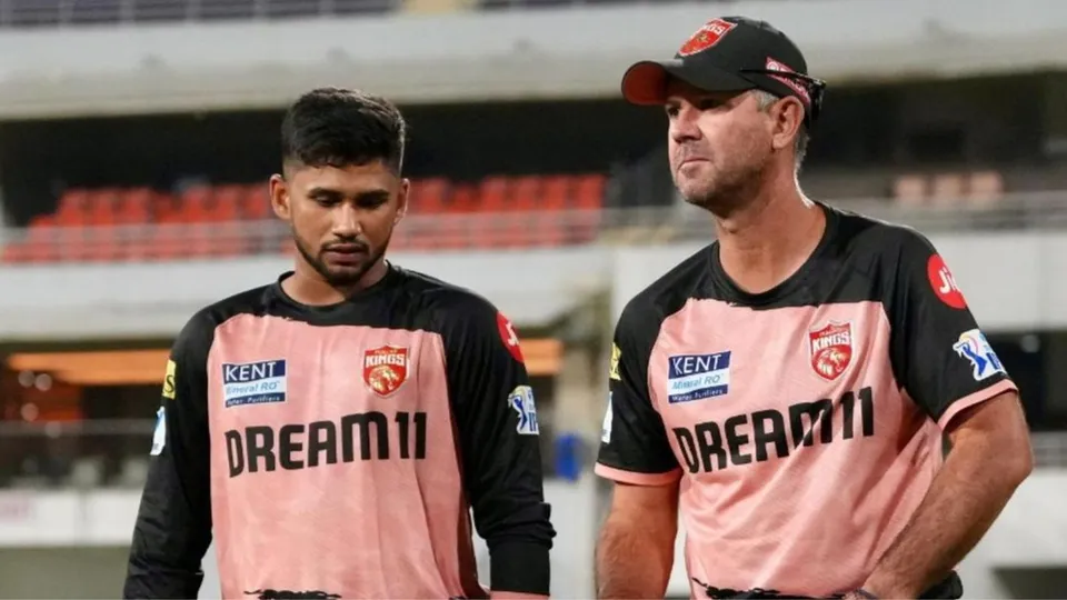 Musheer Khan with Ricky Ponting image