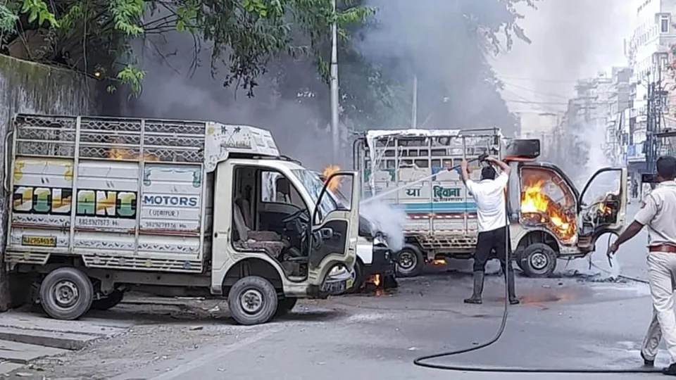 Communal violence in Udaipur