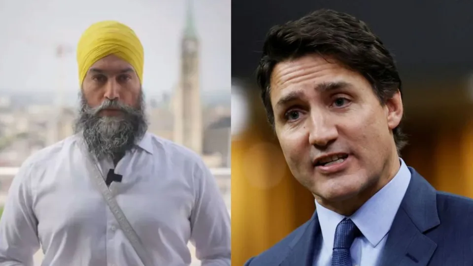 Jagmeet Singh Justin Trudeau