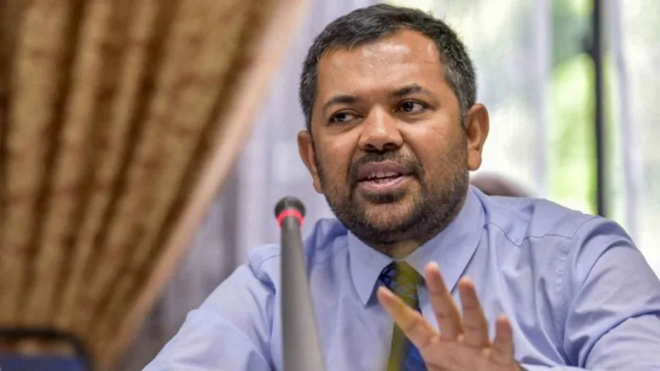 Maldives Foreign Minister Moosa Zameer (File image)