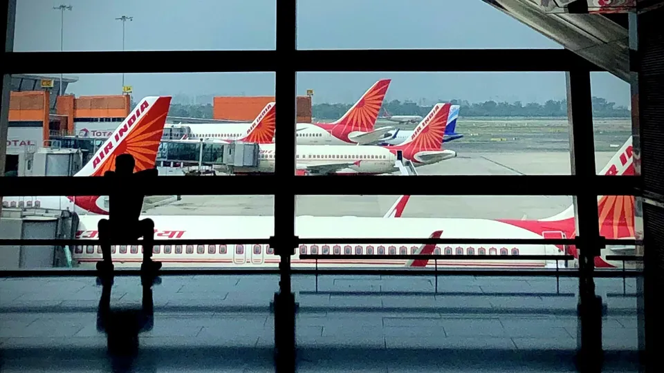 Delhi airport Airline Air India