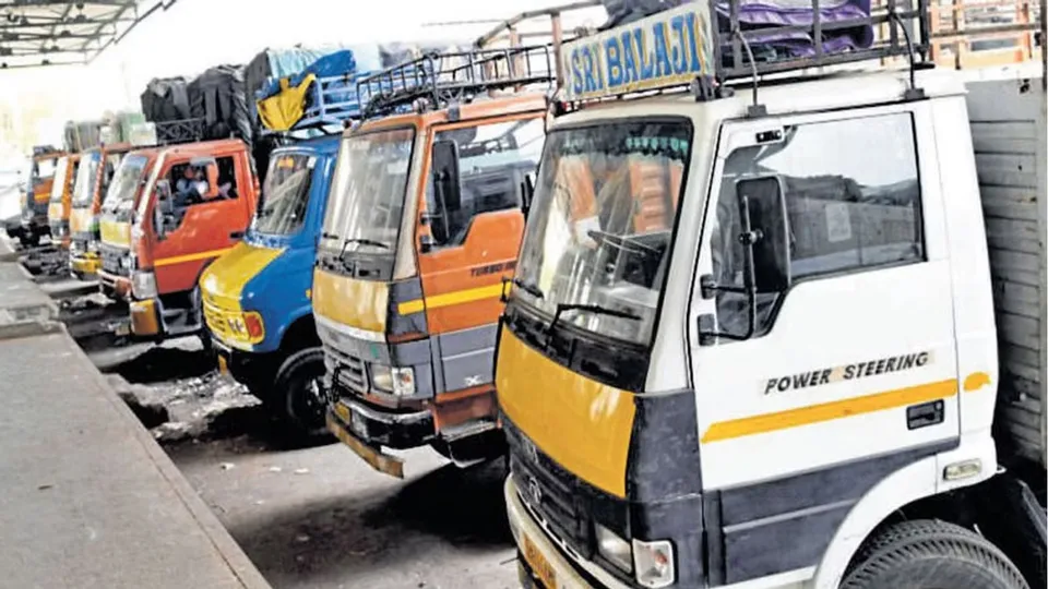 Truckers in West Bengal