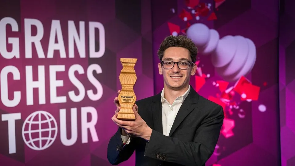 World number two Fabiano Caruana defended his Superbet Classic title by winning all three rapid games in a thrilling four-way tiebreaker