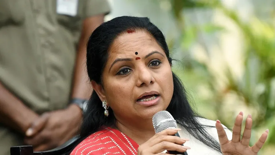 BRS leader K Kavitha