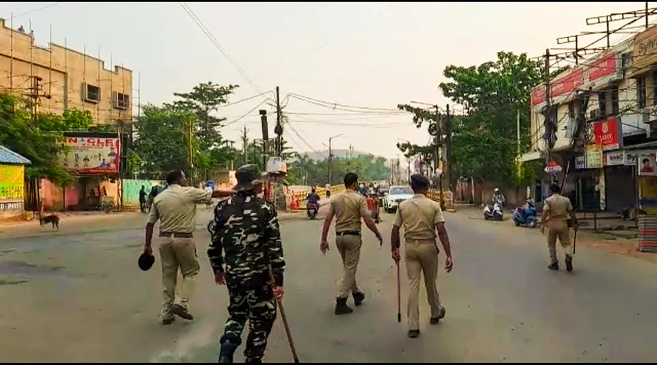 Curfew after violence on Hanuman Jayanti Sambalpur