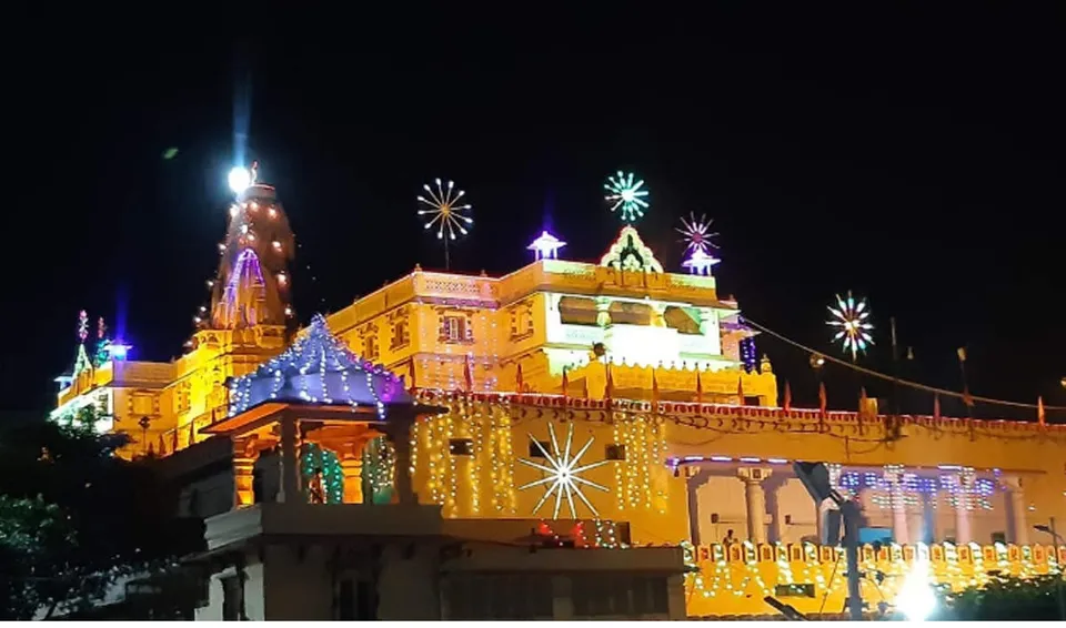 Sri Krishna Janmasthan Temple decked up for Janmashtami festival