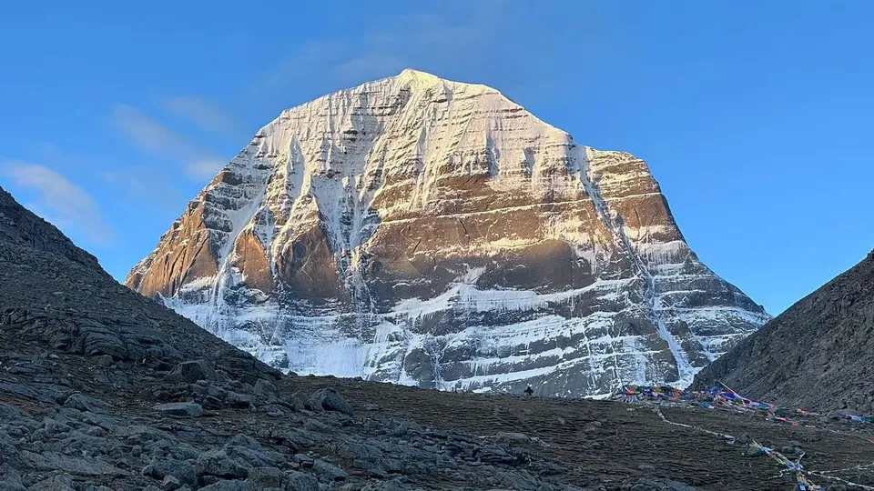 Kailash peak from old Lipulekh pass