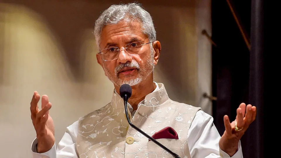 External Affairs Minister S. Jaishankar speaks during the release of the Bangla translation of his book 'Why Bharat Matters', in Kolkata, Tuesday, May 14, 2024