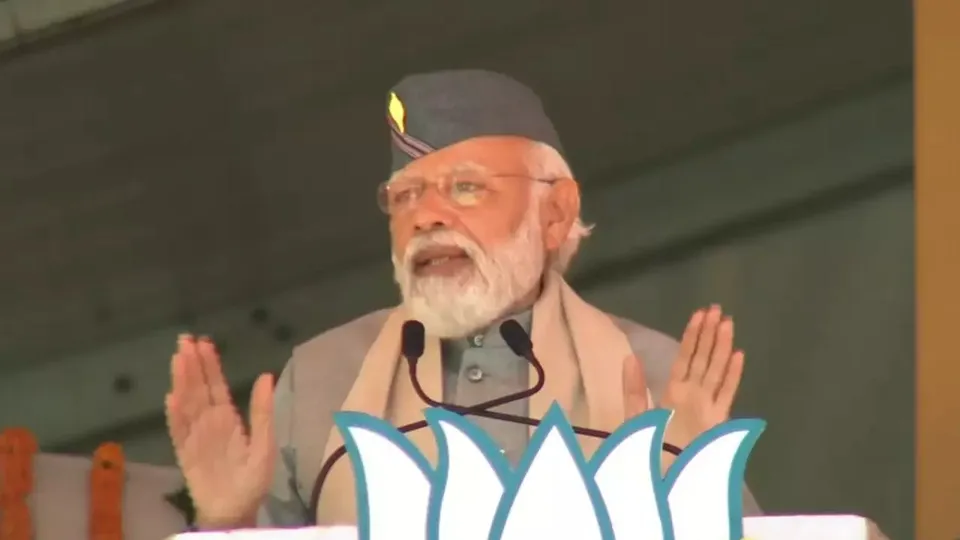 Narendra Modi in Pithoragarh