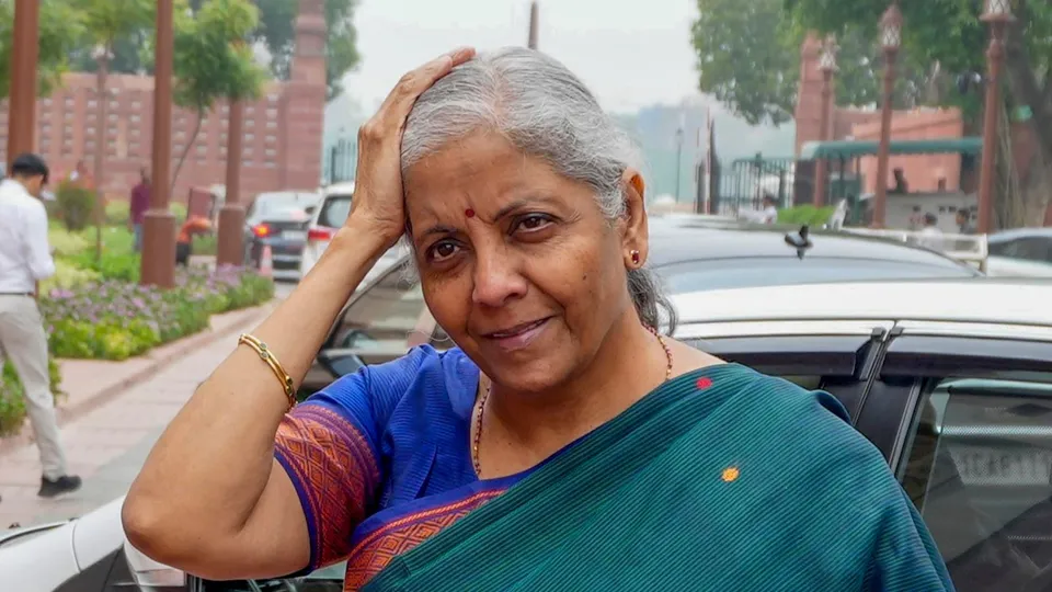 Union Finance Minister Nirmala Sitharaman during the ongoing Parliament session, in New Delhi, Wednesday, July 3, 2024.