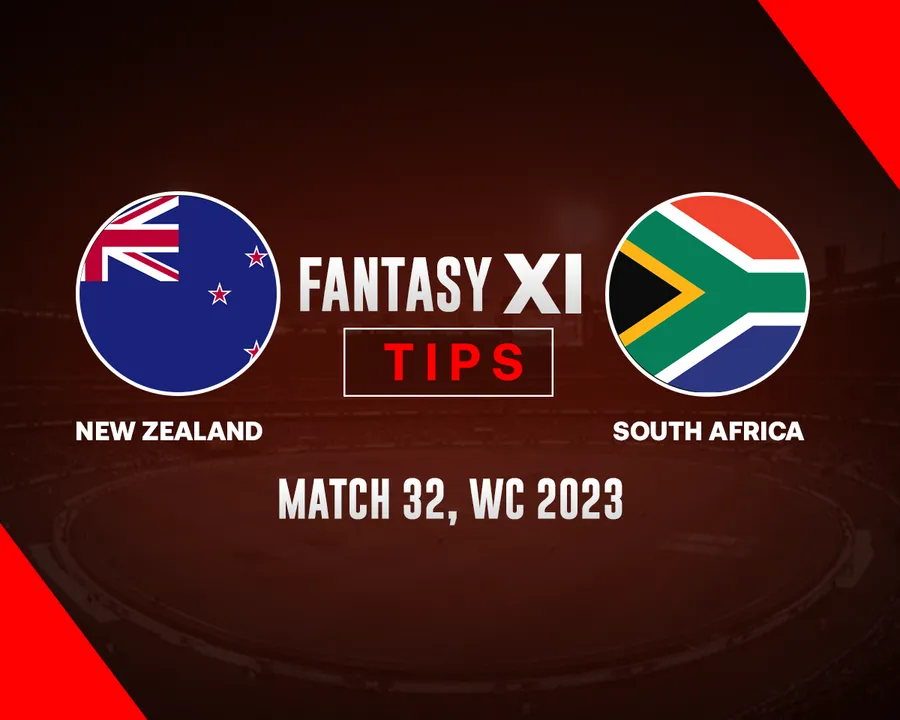 SA vs NZ Dream11 Prediction for Today's Cricket World Cup 2023 Match 29, Playing XI, and Captain and Vice-Captain Picks