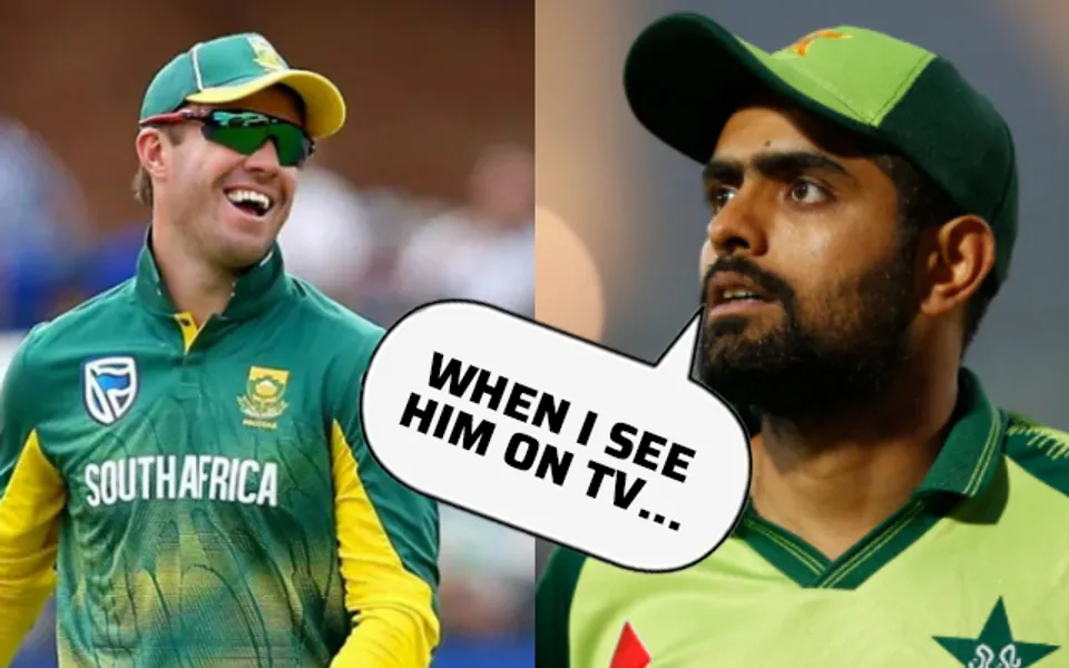 Babar Azam and Ab de Villiers