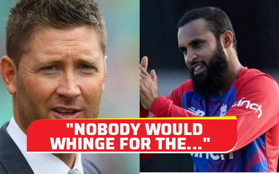 Michael Clarke and Adil Rashid