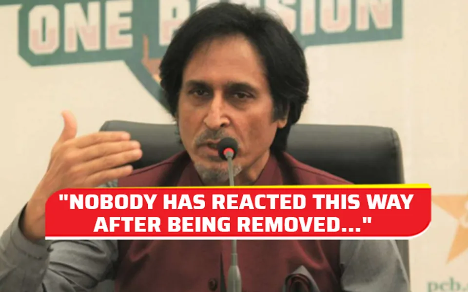 'He should not have reacted the way he did'- Former PAK captain lambasts Ramiz Raja for his theatrics after being removed as PCB Chief