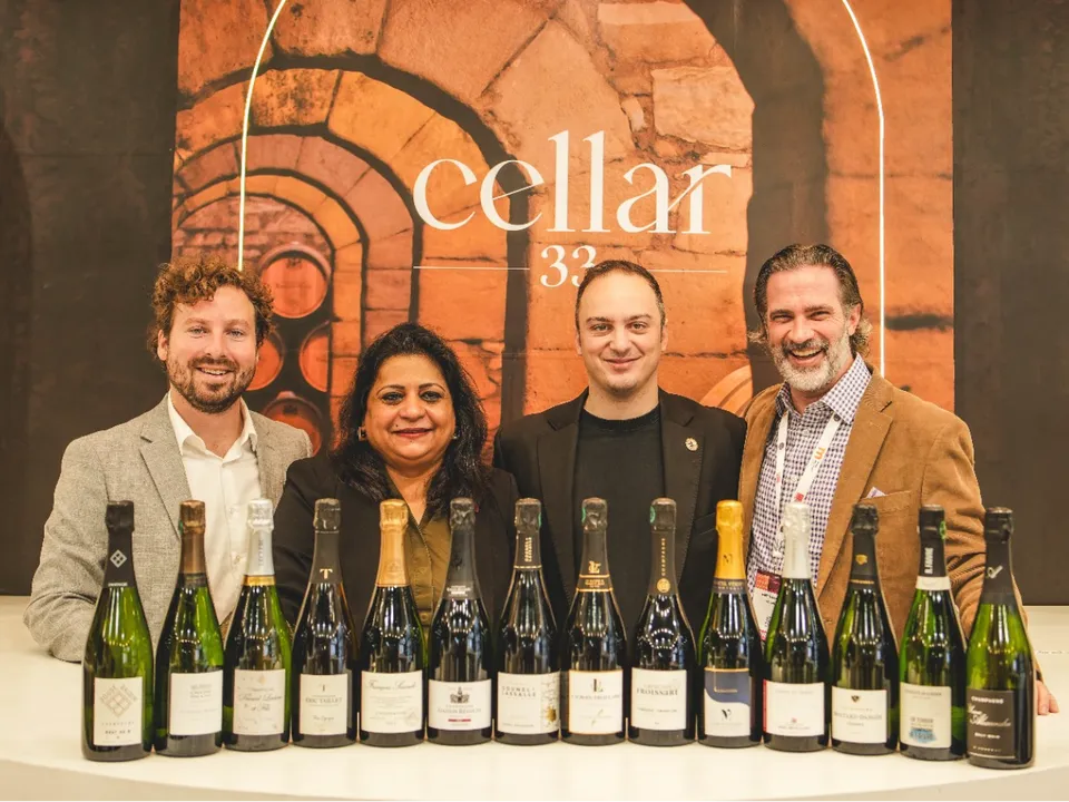 Mattia Antonio Cianca - Co founder of Cellar 33 & Amrita Singh - Co Founder of Cellar  33 and producers.jpg