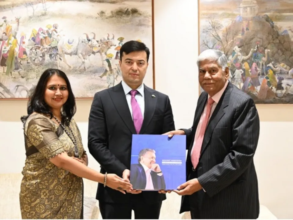 Ms. Aakruti Bagwe, Director - Operations, WTC Mumbai, H.E. Mr. Sardar Rustambaev, Ambassador of Uzbekistan to India