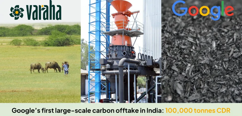 Google Partners with Varaha for Carbon Removal