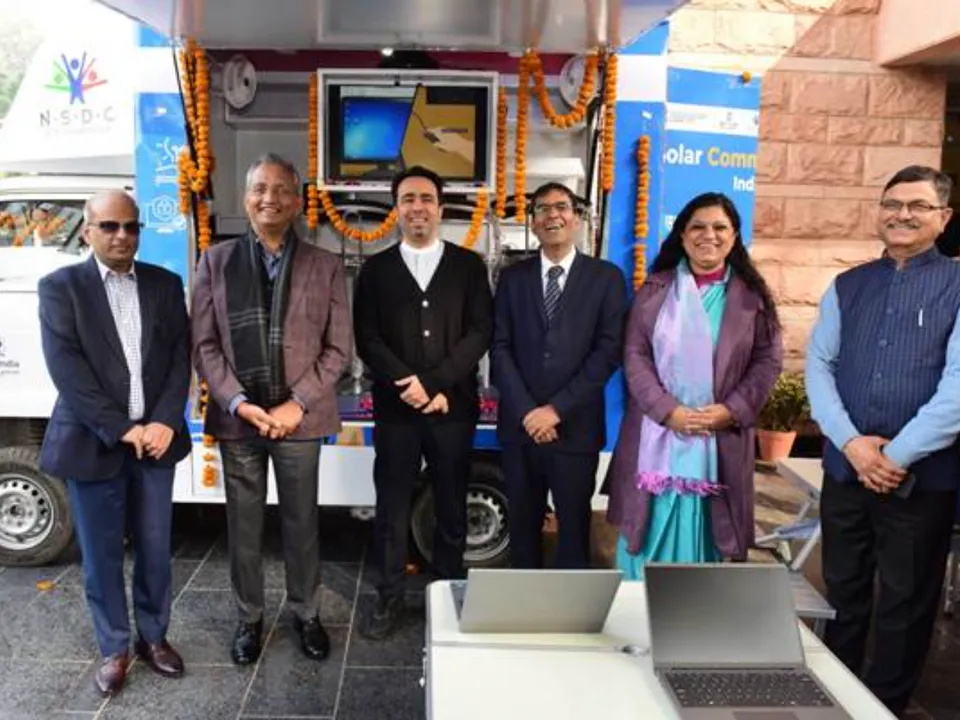 The Minister of State (I/C), Ministry of Skill Development and Entrepreneurship (MSDE) and the Minister of State, Ministry of Education Shri Jayant Chaudhary