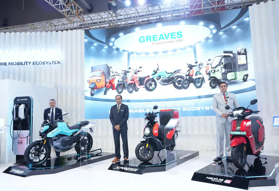 Greaves Cotton Unveils Electric Vehicles at Auto Expo 2025