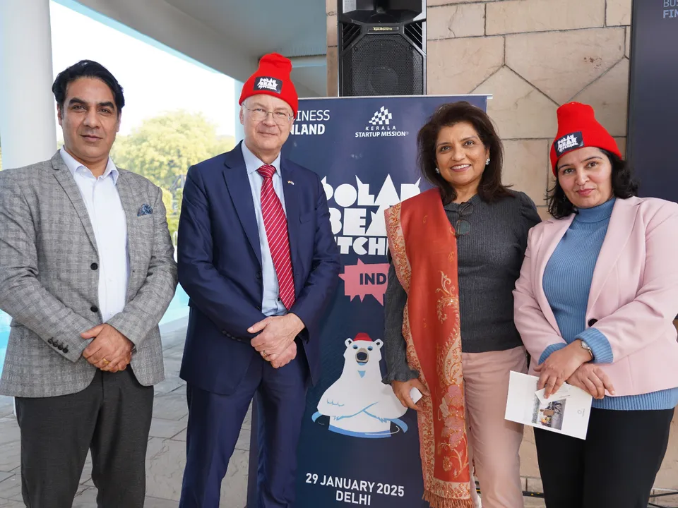 Panel Jury(Infosys, Cyient and AWE Funds) with the Ambassdor.JPG