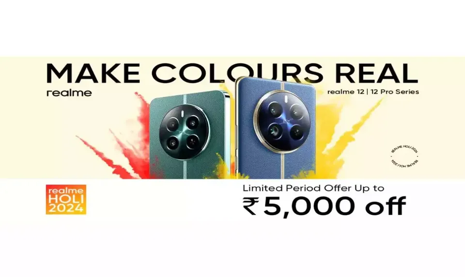 Realme Holi Offer 