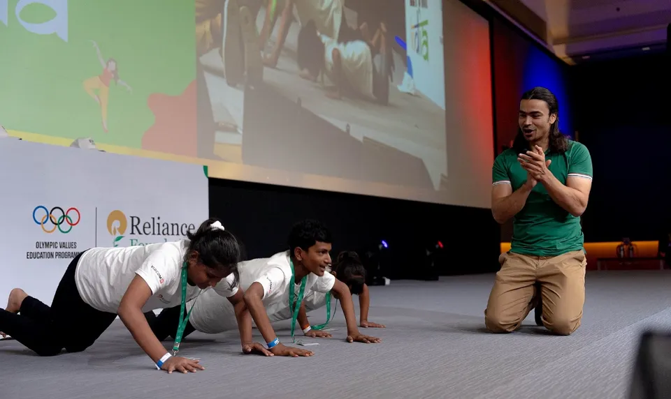 Reliance Foundation Hosts Olympic Day for 900 Children