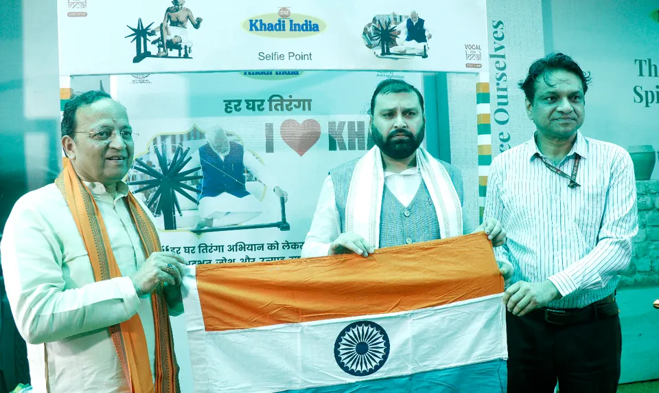 KVIC Promotes 'Har Ghar Tiranga, Har Ghar Khadi' Nationwide
