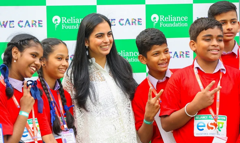 Ms. Isha Ambani joins Reliance’s ‘We Care, We Volunteer