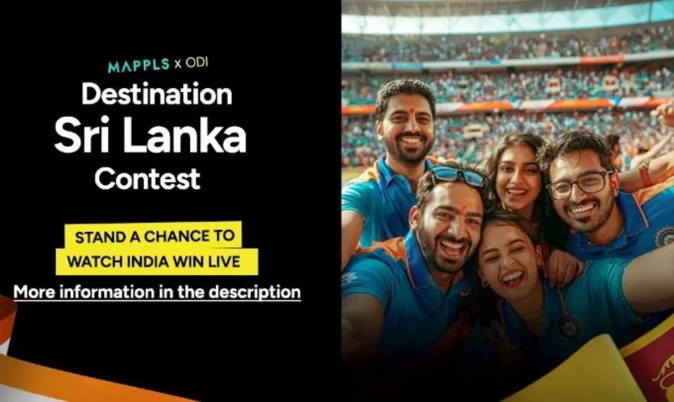 Mappls MapmyIndia Sponsors 2024 India-Sri Lanka ODI Series