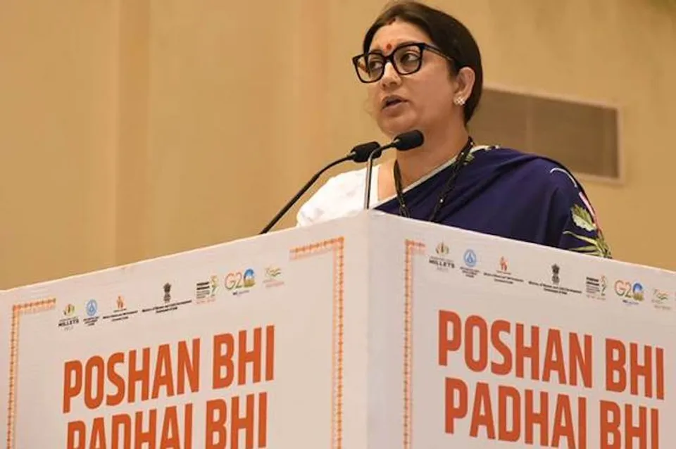 Smriti Irani, WHO