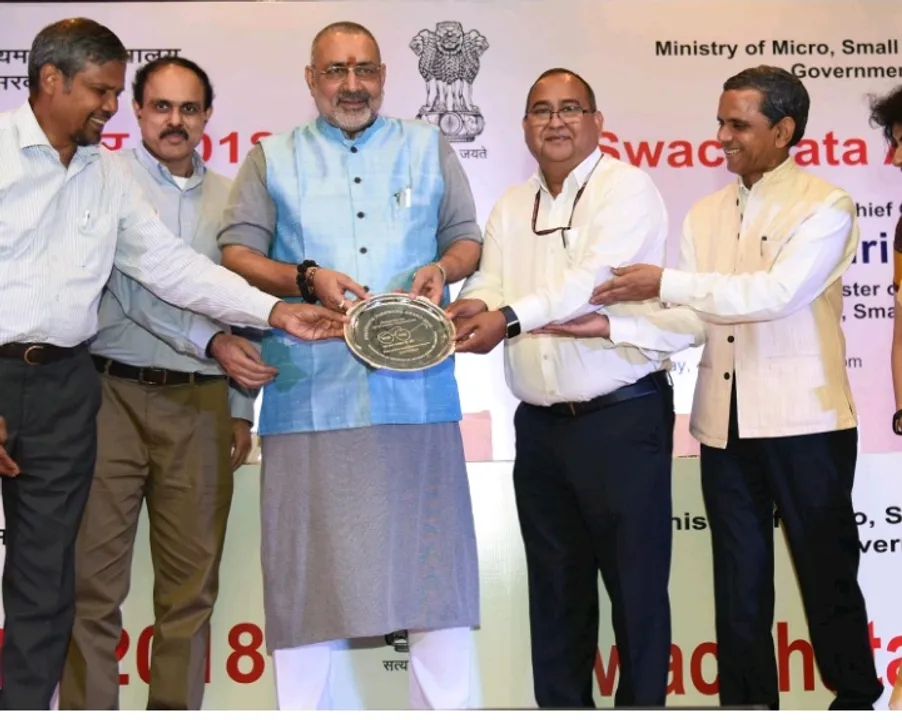 MSME Minister, Giriraj Singh Distributed Swachhta Awards