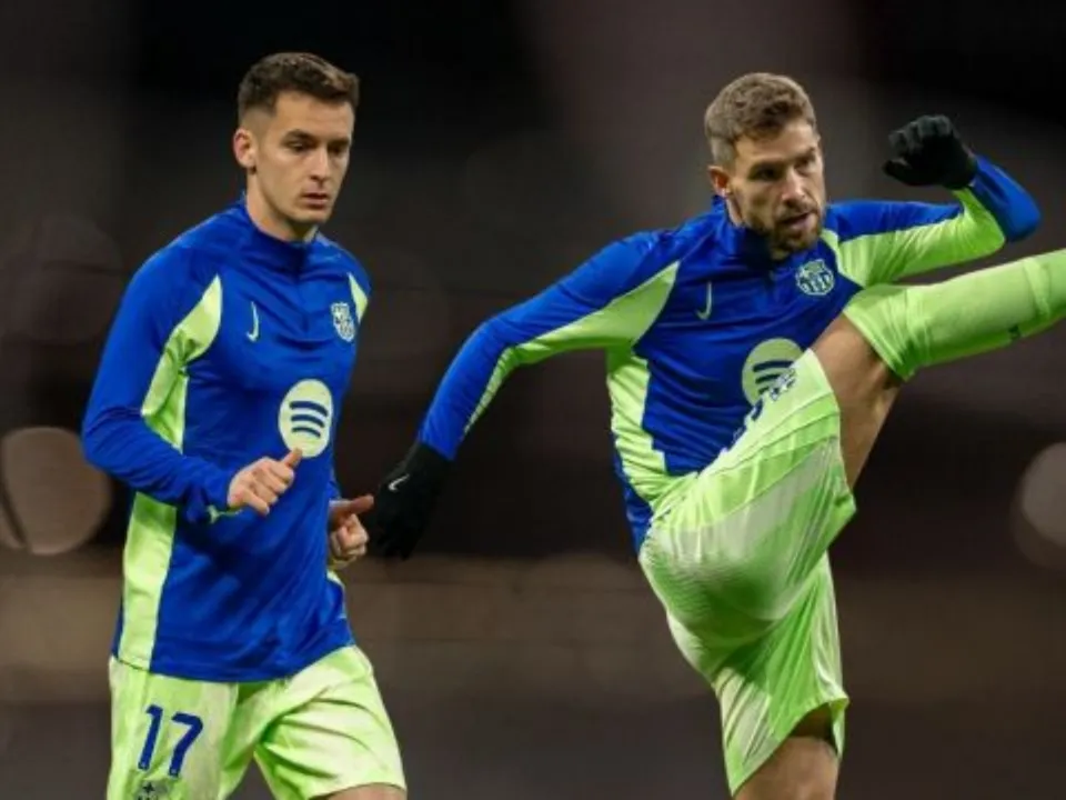 Inigo Martinez and Marc Casado (File Photo: X/Internet)